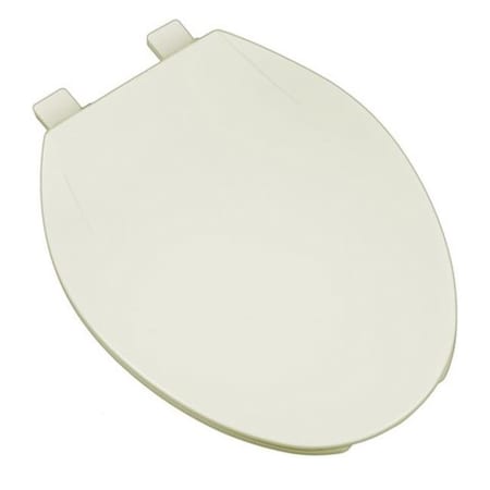 Plumbing Technologies Plumbing Technologies 3F1E1-02 Deluxe Plastic Round Front Contemporary Design Toilet Seat; Linen & Biscuit 3F1E1-02